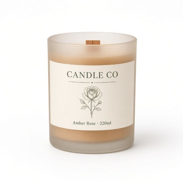 Amber Rose candle main image